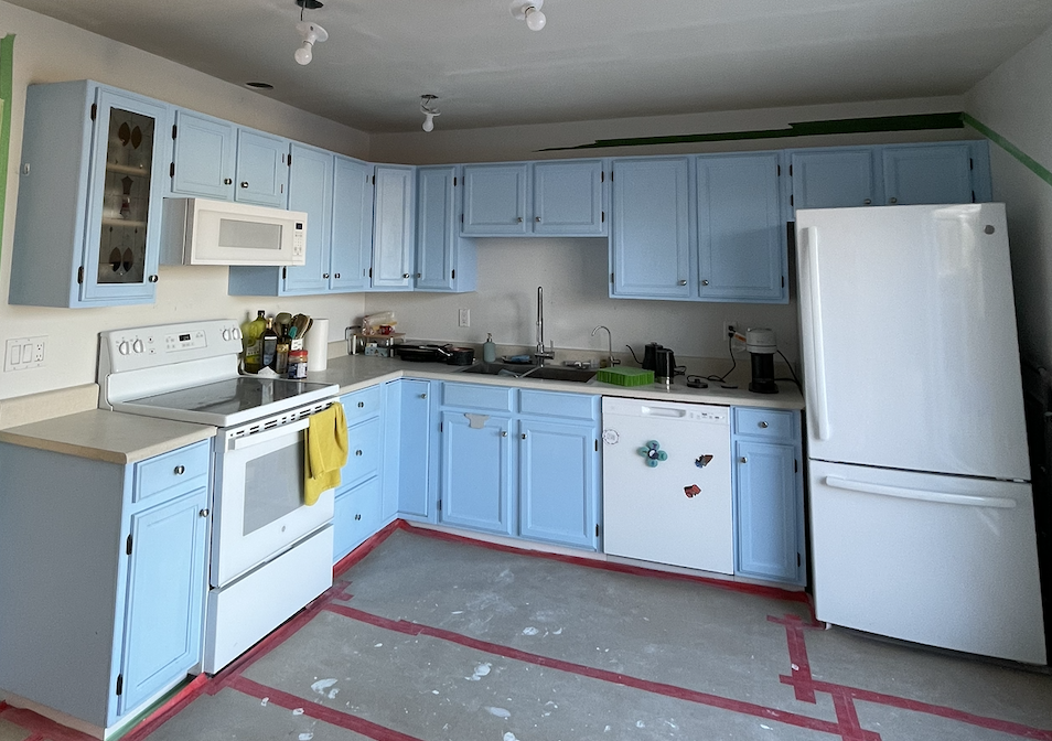 Kitchen cabinet refinish in Calgary, Calgary